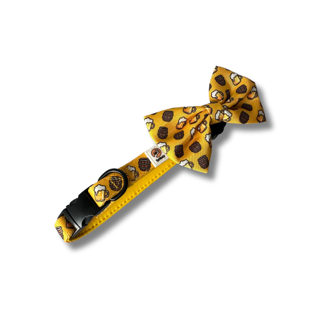 Pawty Paws & Pints Bow Tie