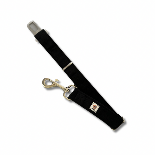 Velvet Seat Belt Restraint - Black